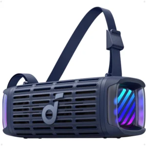 Soundcore Boom 3i 50W Portable Outdoor Speaker, IP68 Waterproof, Saltwater-Resistant, Floating Playback, BassUp 2.0, Bluetooth 5.3, 16H, Deep Ocean Blue