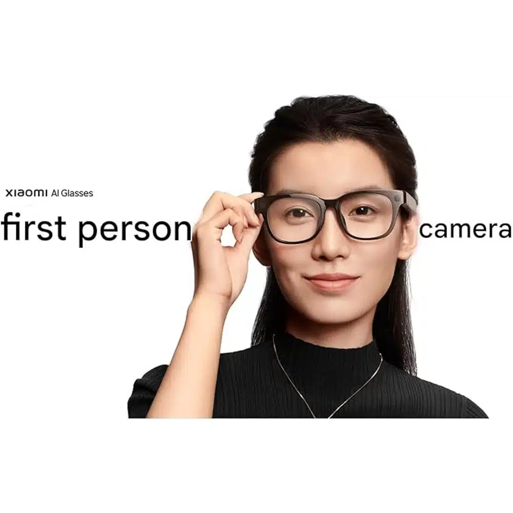 Xiaomi AI Glasses, Titanium Alloy Smart Wearable with Voice AI, 40g Lightweight Design & Smart Notifications, Black 4 Xiaomi AI Glasses, Titanium Alloy Smart Wearable with Voice AI, 40g Lightweight Design & Smart Notifications, Black - Image 4