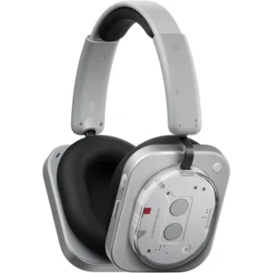 CMF Nothing Headphone 1, Hybrid Active Noise Cancelling, Wireless Over-Ear, 80Hrs Playtime, Hi-Res Audio, KEF-Tuned, Spatial Sound, White