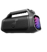 Soundcore Boom 3i 50W Portable Outdoor Speaker - IP68 Waterproof, Saltwater-Resistant, Floating Playback, BassUp 2.0, Black 39 soundcore boom3i
