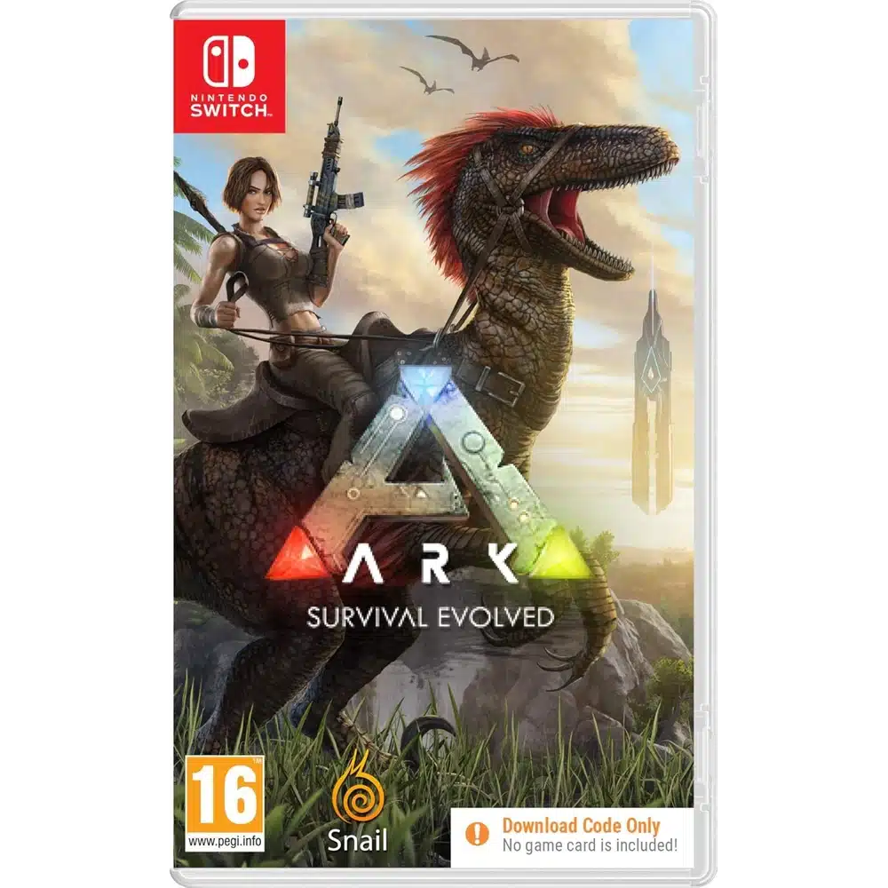 ARK Survival Evolved - Nintendo Switch Game | Explore, Survive & Tame Dinosaurs 1 ARK Survival Evolved - Nintendo Switch Game | Explore, Survive & Tame Dinosaurs