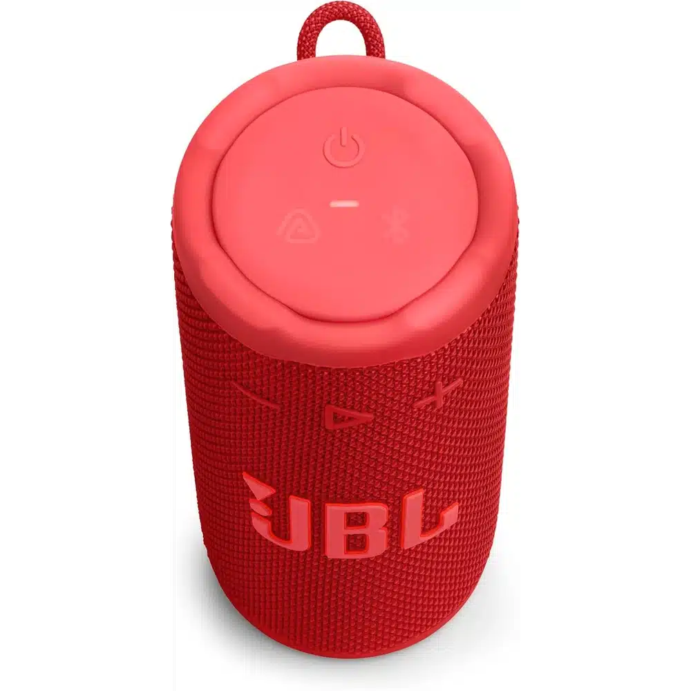 JBL Grip Compact Bluetooth Speaker with Ambient Light, IP68 Waterproof & Drop-Proof Design, Up to 14H Playtime, Red 4 JBL Grip Compact Bluetooth Speaker with Ambient Light, IP68 Waterproof & Drop-Proof Design, Up to 14H Playtime, Red - Image 4
