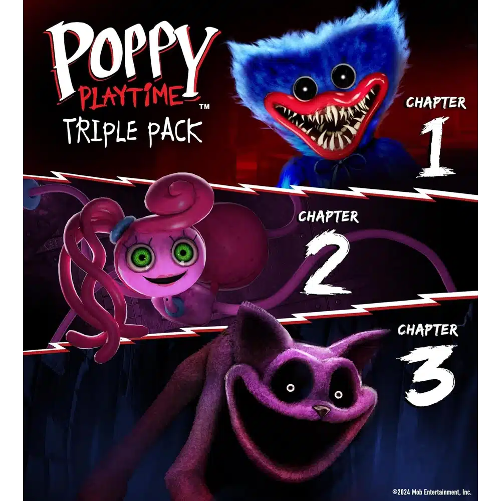 Poppy Playtime Triple Pack – Nintendo Switch | Chapters 1-3 Horror Adventure Bundle 9 Poppy Playtime Triple Pack extra product image - Totot.ae