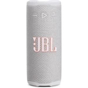 JBL Grip Compact Bluetooth Speaker with Ambient Light, IP68 Waterproof & Drop-Proof Design, Up to 14H Playtime, White