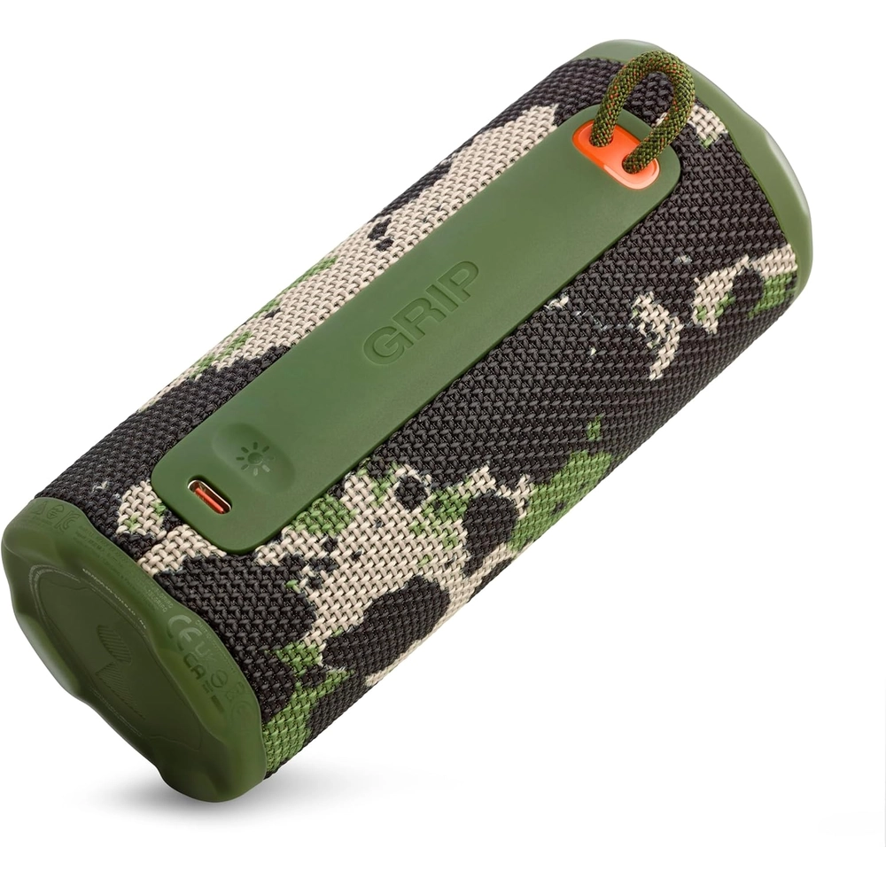 JBL Grip Compact Bluetooth Speaker with Ambient Light, IP68 Waterproof & Drop-Proof Design, Up to 14H Playtime, Squad 3 JBL Grip Compact Bluetooth Speaker with Ambient Light, IP68 Waterproof & Drop-Proof Design, Up to 14H Playtime, Squad - Image 3