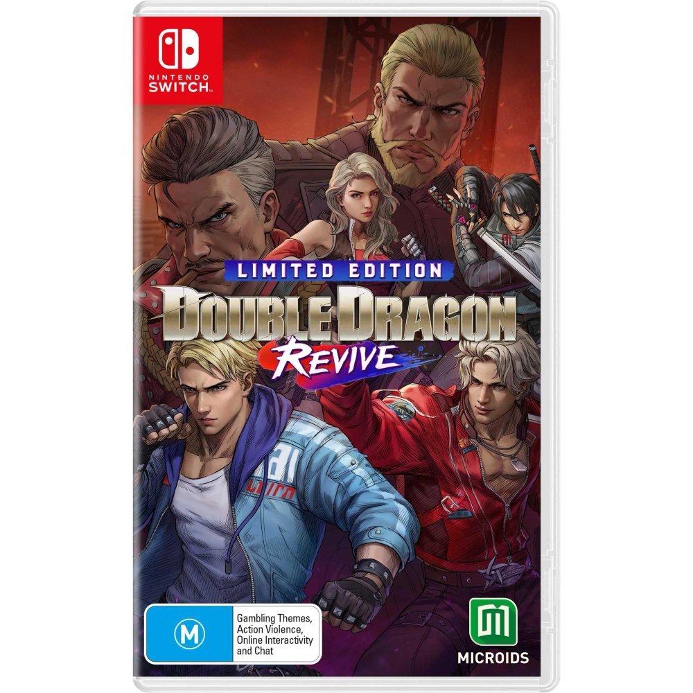 Double Dragon Revive Limited Edition Nintendo Switch, Digital Game, 4K Enhanced, Exclusive Content 1 Double Dragon Revive Limited Edition Nintendo Switch, Digital Game, 4K Enhanced, Exclusive Content