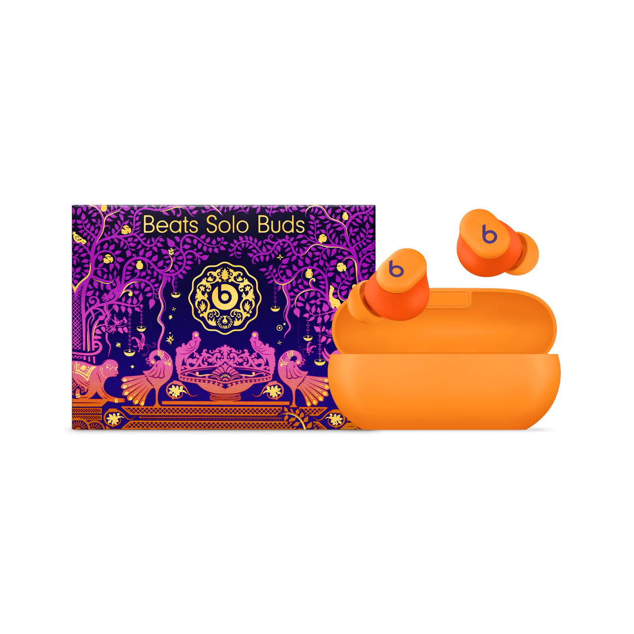 Beats Solo Buds True Wireless Earbuds, Burnt Orange Diwali Special Edition | Up to 18 H Battery | Class 1 Bluetooth | Apple & Android Compatible 8 Beats Solo Buds True Wireless Earbuds, Burnt Orange Diwali Special Edition | Up to 18 H Battery | Class 1 Bluetooth | Apple & Android Compatible - Image 8