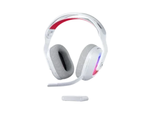 Logitech G Astro A20 X Wireless Gaming Headset – PRO-G 40mm Drivers, 24-bit LIGHTSPEED/BT 5.3, LIGHTSYNC RGB, Multi-Platform PLAYSYNC Audio – White 6 Astro A20 X by Logitech - Totot.ae UAE
