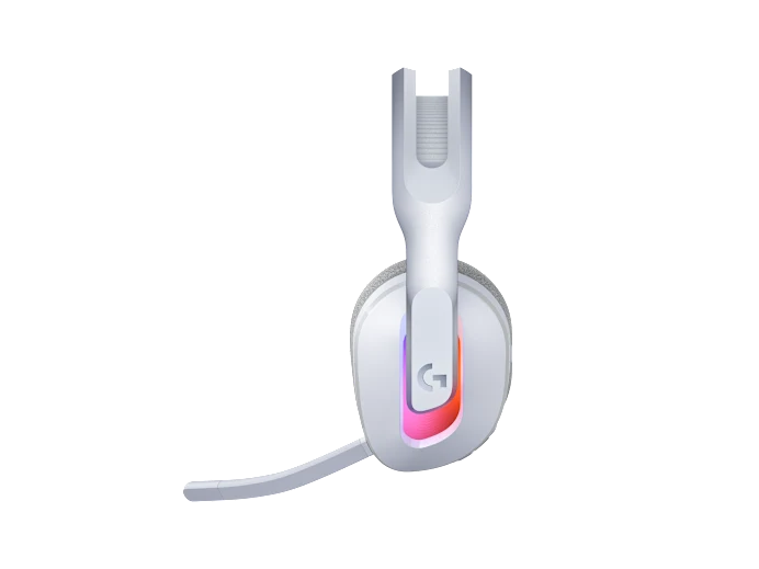 Logitech G Astro A20 X Wireless Gaming Headset – PRO-G 40mm Drivers, 24-bit LIGHTSPEED/BT 5.3, LIGHTSYNC RGB, Multi-Platform PLAYSYNC Audio – White 4 Astro A20 X alternate view - Totot.ae