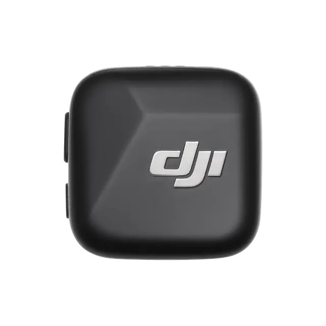 DJI Mic Mini Wireless Microphone System (2TX + 1RX + Charging Case) - Noise Cancelling, 48h Battery, Automatic Limiting 15 DJI Mic Mini Transmitter (Infinity Black)