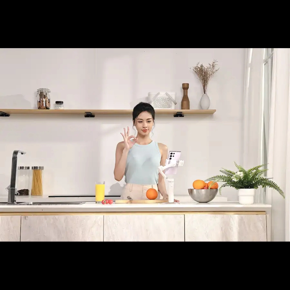 Hohem iSteady V3 White 3-Axis Smartphone Gimbal Stabilizer – Professional Anti-Shake Handheld Gimbal for Smooth Video Shooting 15 Hohem iSteady V3 White 3-Axis Smartphone Gimbal Stabilizer – Professional Anti-Shake Handheld Gimbal for Smooth Video Shooting - Image 15