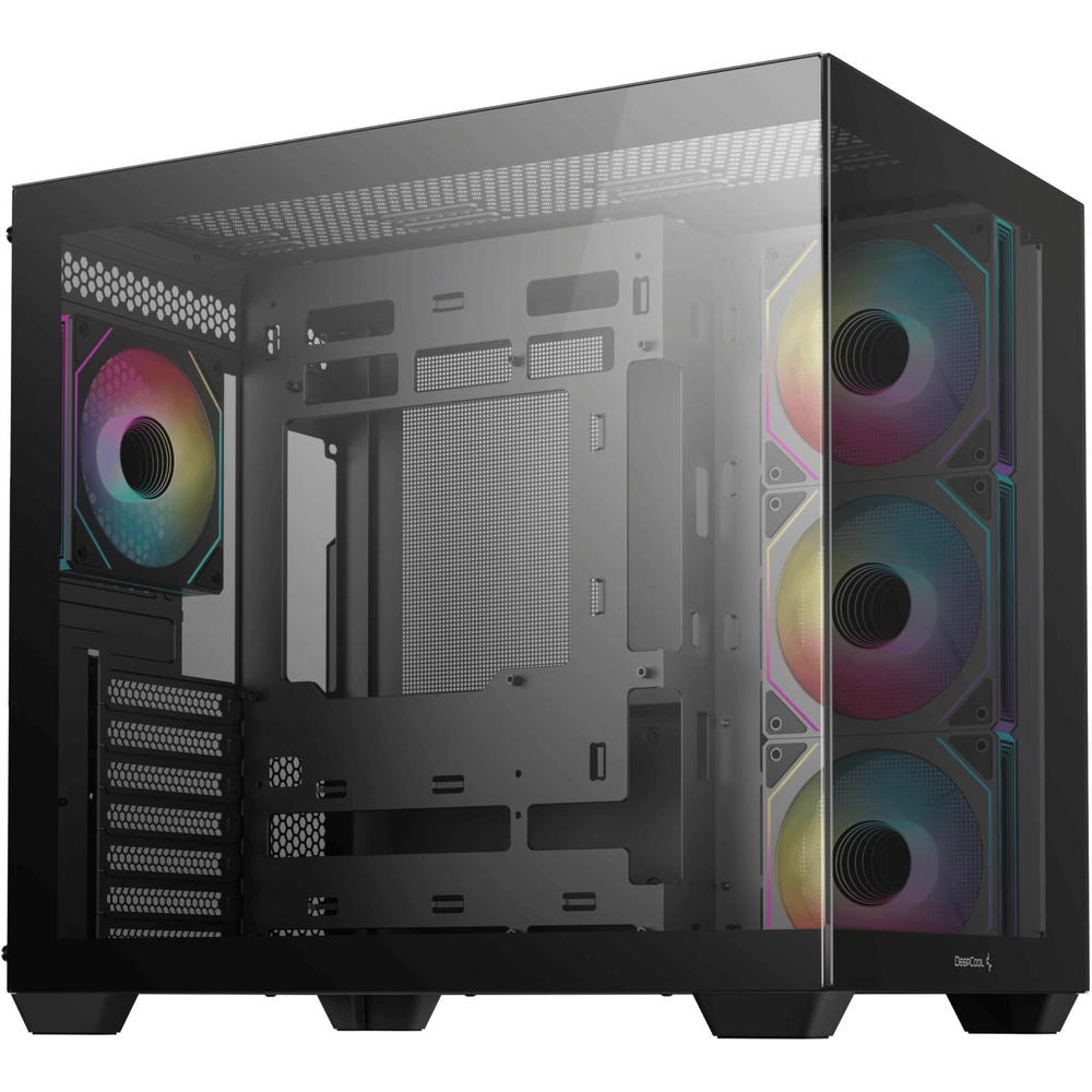 DeepCool CG530 4F ATX Computer Case with Four Pre-Installed 120mm aRGB Fans 4 DeepCool CG530 4F ATX Computer Case with Four Pre-Installed 120mm aRGB Fans - Image 4