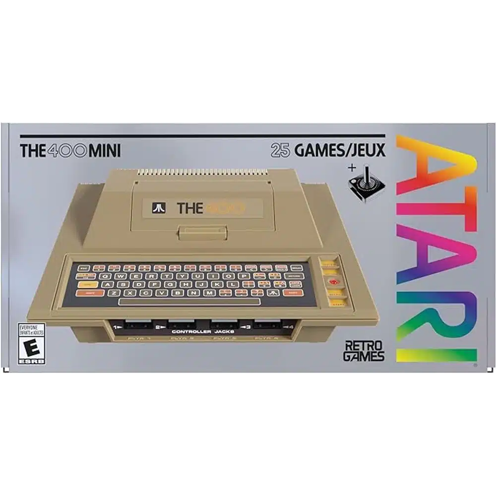 Atari 400 Mini Retro Home Computer Console – 25 Built-In Games, HDMI 720p Output, USB Game Loading, 5 USB Ports, Save & Rewind Functions – Classic Retro Design 1 Atari 400 Mini Retro Home Computer Console – 25 Built-In Games, HDMI 720p Output, USB Game Loading, 5 USB Ports, Save & Rewind Functions – Classic Retro Design