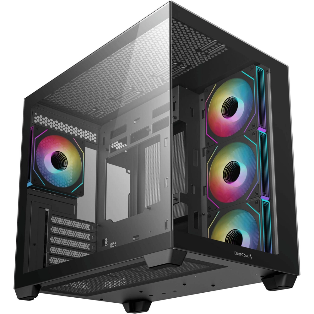 DeepCool CG530 4F ATX Computer Case with Four Pre-Installed 120mm aRGB Fans 3 DeepCool CG530 4F ATX Computer Case with Four Pre-Installed 120mm aRGB Fans - Image 3