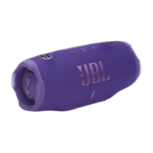 JBL Charge 6 Portable Bluetooth Speaker – Deep Bass, 40W Output, Built-In Power Bank, 20 Hours Playtime, IP67 Waterproof & Dustproof – Purple