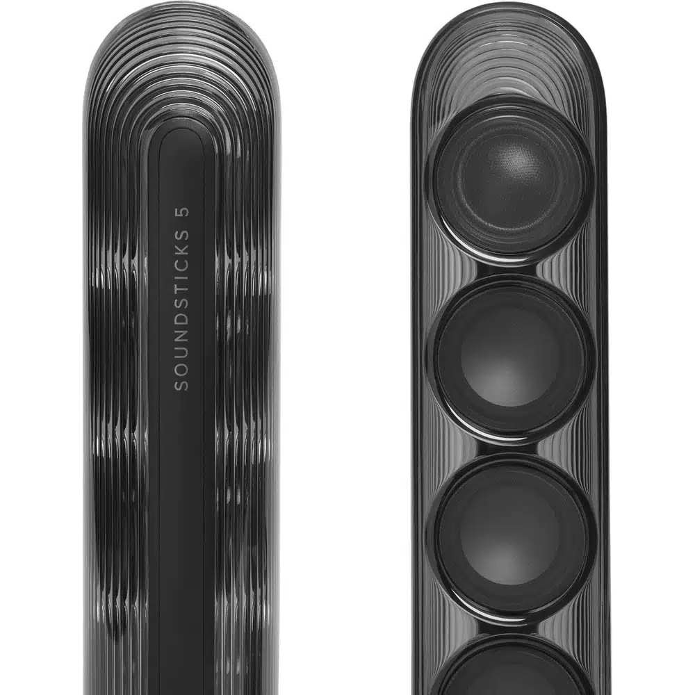 Harman Kardon SoundSticks 5 Wireless Bluetooth Speaker System, Premium Sound, Iconic Design, Deep Bass, Black 7 Harman Kardon SoundSticks 5 Wireless Bluetooth Speaker System, Premium Sound, Iconic Design, Deep Bass, Black - Image 7