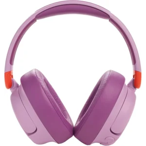 JBL JR460NC Kids Headphones - Wireless Over-Ear, ANC, 20H Battery, Volume-Limited, Pink