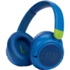JBL JR460NC Kids Headphones - Wireless Over-Ear, ANC, 20H Battery, Volume-Limited, Blue