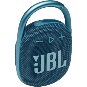 JBL Clip 4 - Portable Bluetooth Speaker, 10H Battery, IP67 Waterproof, Blue