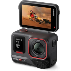 INSTA360 ACE PRO 2 Action Camera - 8K Leica-Co-Engineered, AI Stabilization, Waterproof, Compact Design, Black