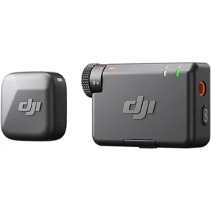 DJI Mic Mini (1TX+1RX) - Ultralight Wireless Mic, 400m Transmission, Noise Cancelling, Auto Limiting, UAE Version