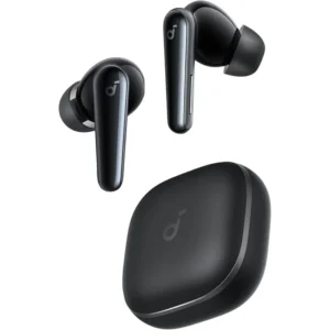 Soundcore Liberty 5 by Anker - Noise-Cancelling Earbuds, Adaptive ANC, Dolby Audio, 6-Mic AI Calls, Fast Charging, Black