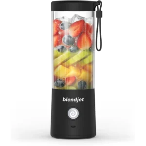 BlendJet 2 Portable Blender - 16oz Cordless Personal Blender, USB-C Rechargeable, Self-Cleaning , BPA-Free, Black