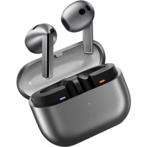 Samsung Galaxy Buds3 Silver - Adaptive EQ/ANC, Hi-Fi Sound, 360 Audio, Wireless, UAE Version