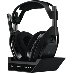 Logitech G Astro A50 X - Multi-Platform Wireless Headset, PLAYSYNC, HDMI 2.1 4K 120Hz, 24hr Battery, PS5/Xbox/PC, Black