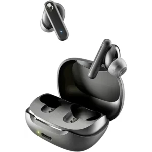 Skullcandy Smokin' Buds Wireless - 20H Battery, 50% Renewable Plastics, Mic, Bluetooth, True Black