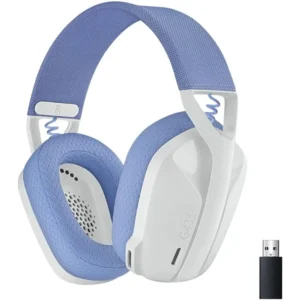 Logitech G435 LIGHTSPEED & Bluetooth Wireless Gaming Headset - Ultra Lightweight 165g, White, PC/PS4/PS5/Mobile