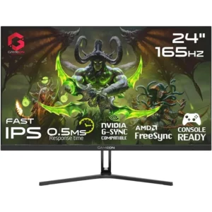 GAMEON GOE24FHD165IPS 24" Gaming Monitor - 165Hz, 0.5ms, FHD IPS, G-Sync/FreeSync, HDR, HDMI 2.1, Built-in Speakers