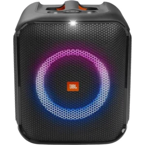 JBL PartyBox Encore Essential - 100W Portable Bluetooth Speaker, Dynamic Light Show, 6H Playtime, Powerbank, Mic Support, Black
