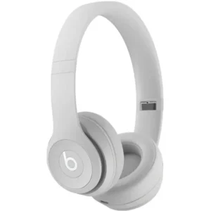 Beats Solo 4 Matte Gray - Wireless On-Ear, 50H Battery, Ultra-Lightweight, Balanced Sound, Apple Android