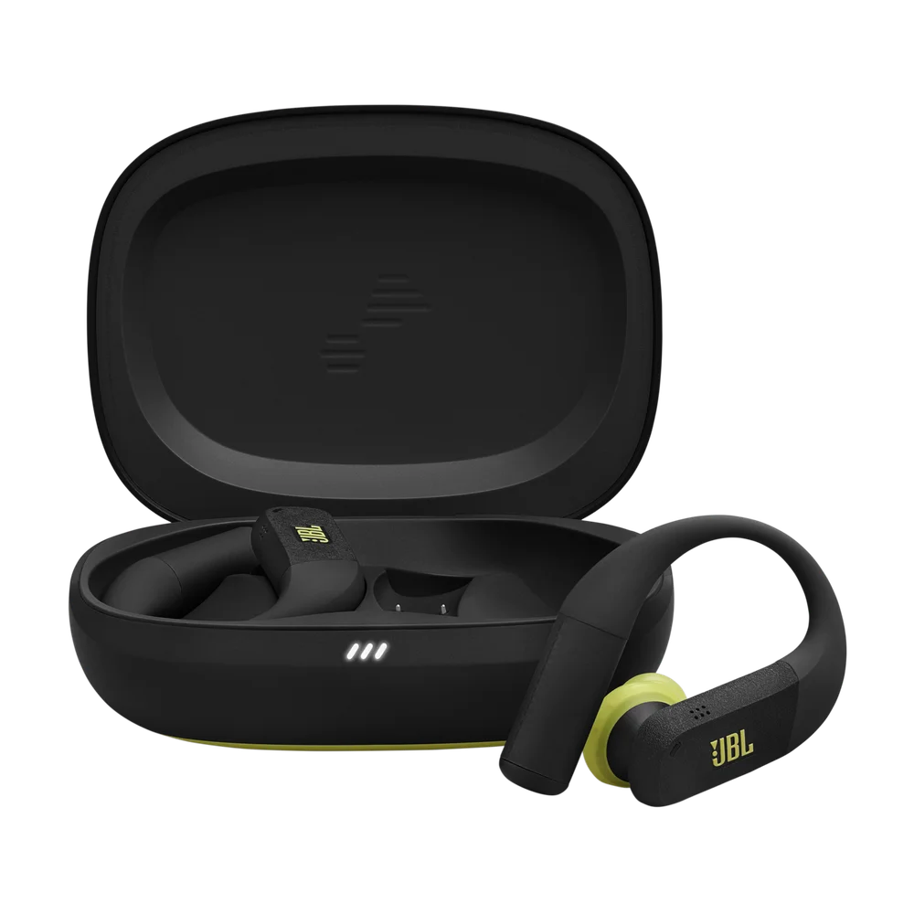 JBL Endurance Peak 4 Black/Lime - True Wireless Sports Earbuds, ANC, 48H Battery, IP68