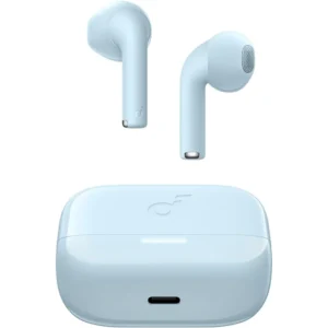 Soundcore K20i by Anker - Semi-In-Ear, Bluetooth 5.3, 36H Playtime, ENC Mics, Adjustable EQ, IPX5, App Control - Blue