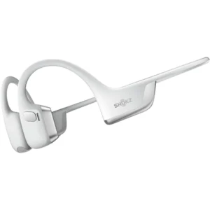 SHOKZ OpenRun Pro 2 Silver - Bone Conduction Sports Headphones, Bluetooth 5.3, Noise Cancelling Mics, IP55, 12H Playtime
