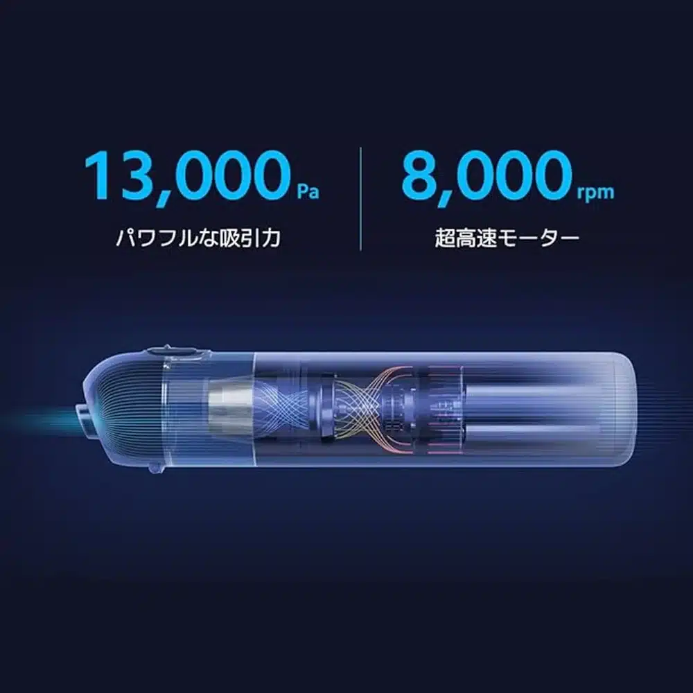 Xiaomi Mi Vacuum Cleaner Mini Portable Handheld Cordless Vacuum 13,000Pa USB C Lightweight for Car Home 3 Xiaomi Mi Vacuum Cleaner Mini Portable Handheld Cordless Vacuum 13,000Pa USB C Lightweight for Car Home - Image 3