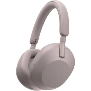 Sony WH-1000XM5 Pink - Premium Noise Cancelling Headphones, Bluetooth, Hi-Res Audio, 30H Battery, Hard Case Included