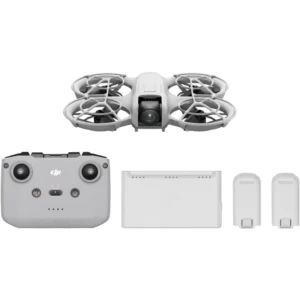 DJI Neo Fly More Combo – 135g 4K UHD Camera Drone, AI Tracking, RC-N3, 3 Batteries