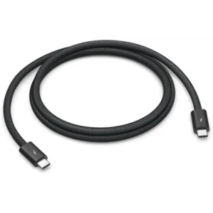 Apple Thunderbolt 4 Pro Cable 1m - USB-C, 40Gbps, 100W Charging, 6K Display Support, Braided Design