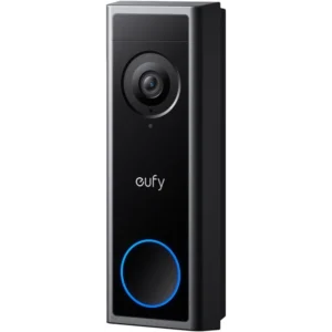 eufy Security Video Doorbell C30 - 2K FHD, Wireless Battery, 16:9 Wide View, Live Video, Human Detection, No Monthly Fee