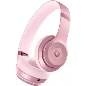 Beats Solo 4 Metallic Pink - Wireless On-Ear, 50H Battery, Ultra-Lightweight, Balanced Sound, Apple Android, Amazon Exclusive