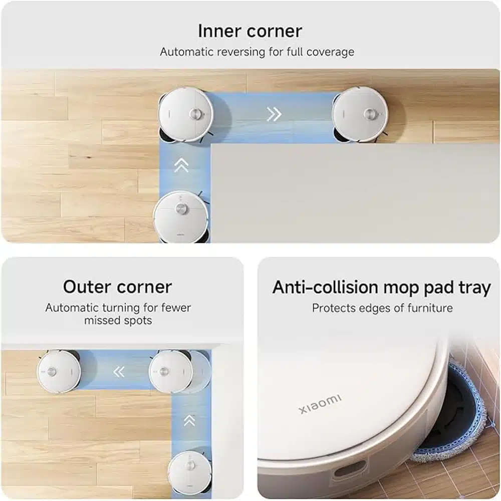Xiaomi Robot Vacuum S40 Pro Smart Robotic Cleaner with Strong Suction App Control and Multi Surface Cleaning 5 Xiaomi Robot Vacuum S40 Pro Smart Robotic Cleaner with Strong Suction App Control and Multi Surface Cleaning - Image 5