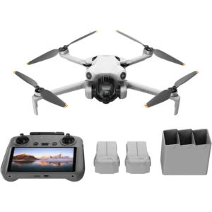 DJI Mini 4 Pro Fly More Combo Plus - 4K HDR Mini-Drone, 45M Flight, Omnidirectional Sensing, DJI RC 2