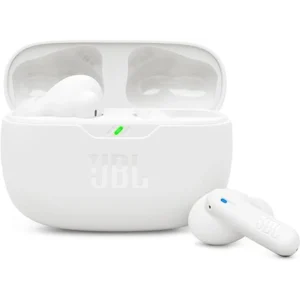 JBL Wave Beam 2 White - Adaptive ANC, Smart Ambient, True Wireless, Deep Bass, 40H Battery, VoiceAware, IP54