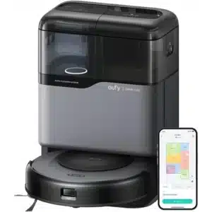 eufy Omni C20 Robot Vacuum with Mop - All-in-One Station, Auto Empty/Wash/Dry, Mop Lifting, Carpet Detection, Ultra-Slim