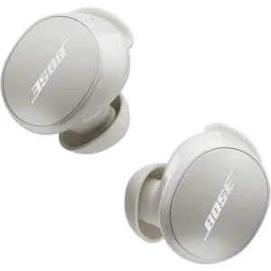 Bose QuietComfort Earbuds White - True Wireless Bluetooth Noise Cancelling, IPX4, 8.5H Battery