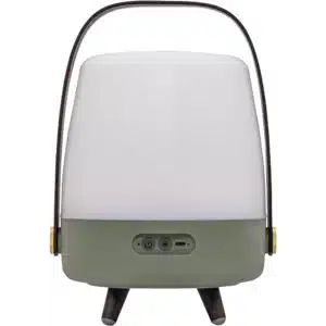 Kooduu Lite Up Play Mini Sound by JBL Speaker Petroleum Portable Bluetooth Speaker Lamp with Ambient LED Light and Scandinavian Design