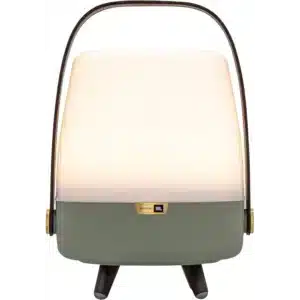 Kooduu Lite Up Play Mini Sound by JBL Speaker Petroleum Portable Bluetooth Speaker Lamp with Ambient LED Light and Scandinavian Design